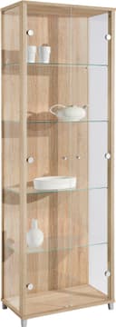 fif möbel Vitrine OPTIMA | Braun