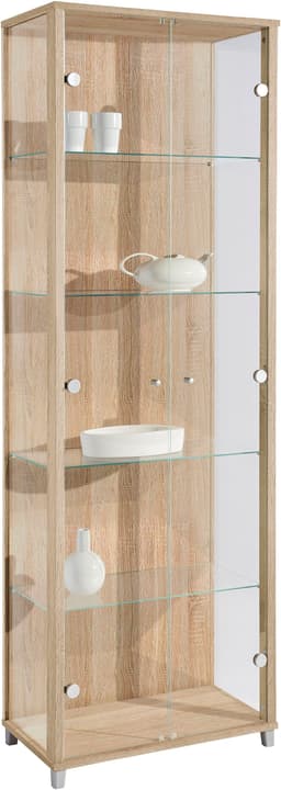 fif möbel Vitrine OPTIMA | Braun