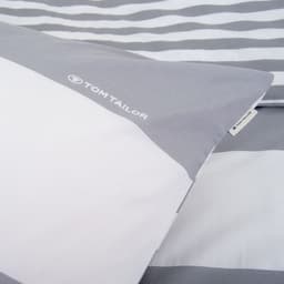 TOM TAILOR HOME Wendebettwäsche SIENA | Grau