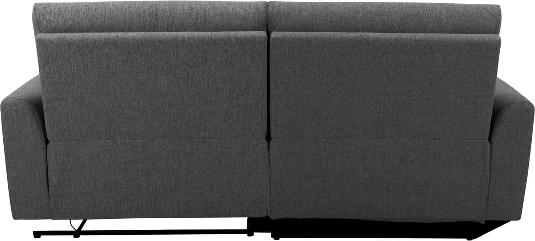 INOSIGN Ecksofa JENNA L-Form | Grau