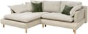 COLLECTION AB Ecksofa Mandela L-Form | Beige 2