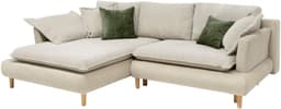 COLLECTION AB Ecksofa Mandela L-Form | Beige