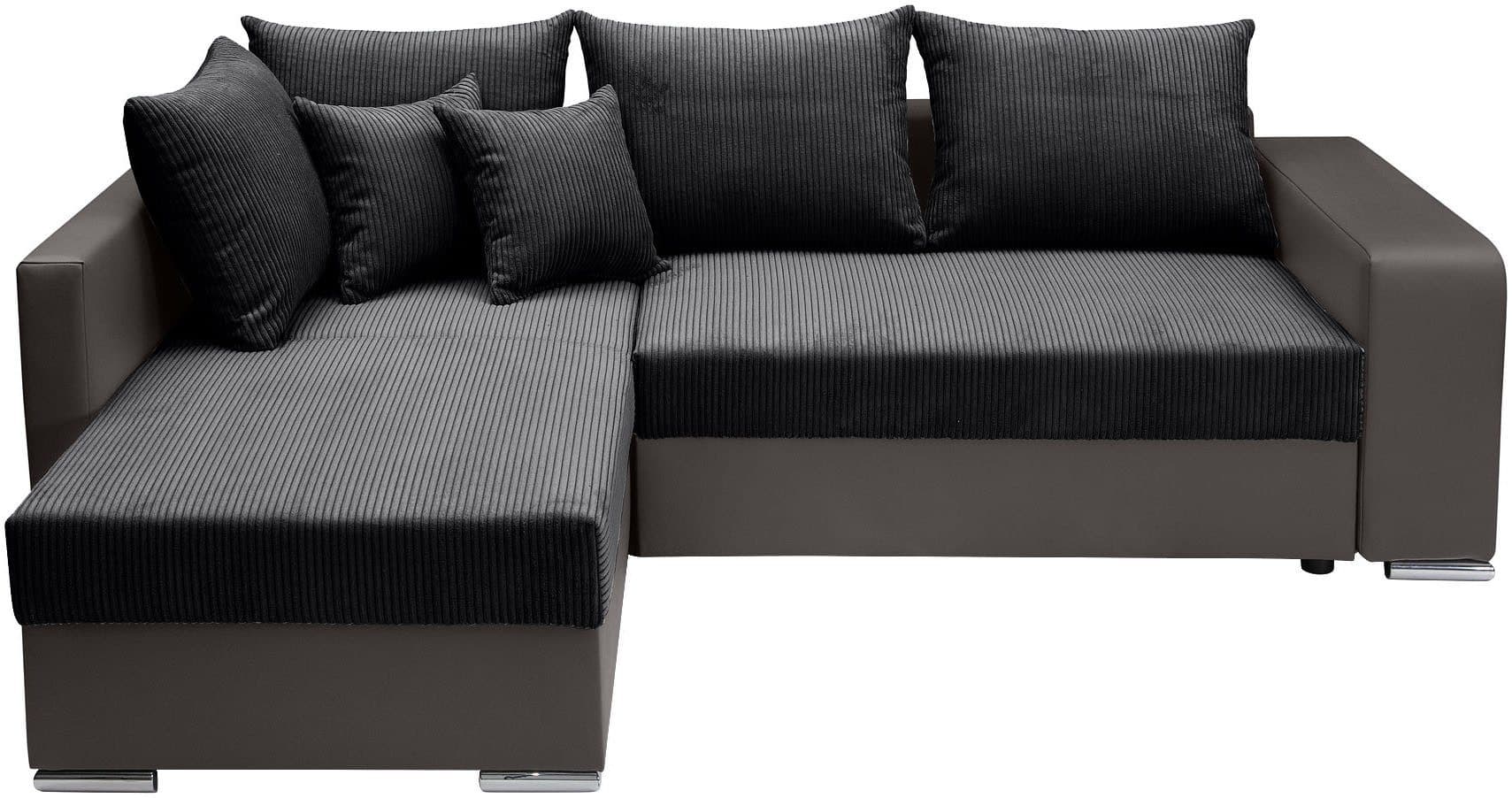 COLLECTION AB Ecksofa John L-Form | Grau