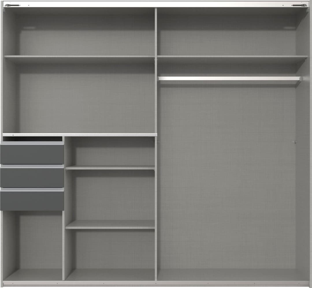 Wimex Schwebetürenschrank Saigon | Holztöne