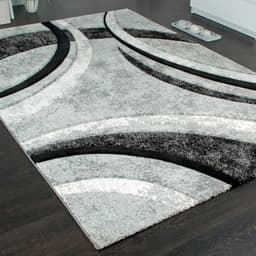 Paco Home Teppich Brillance 758 | Grau