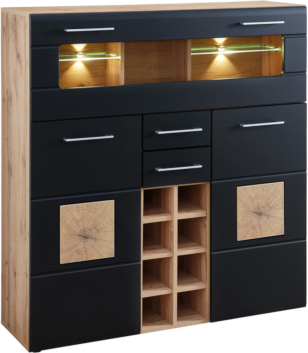 Innostyle Barschrank Sonate | Schwarz