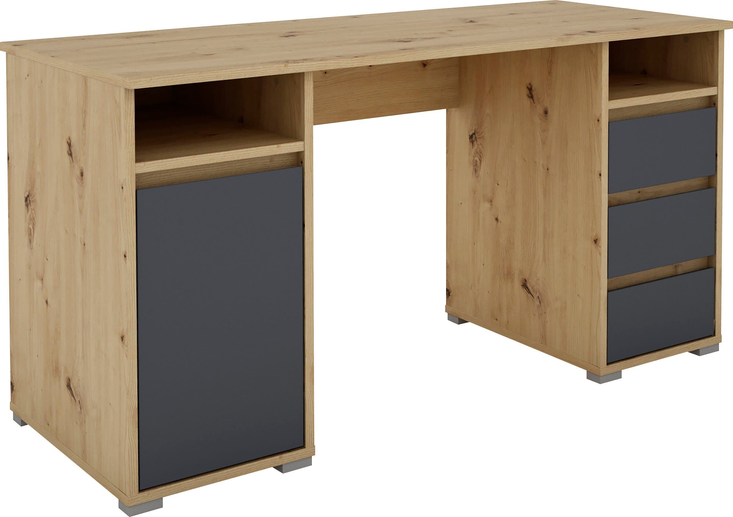 byLIVING Schreibtisch Lobo | Holztöne