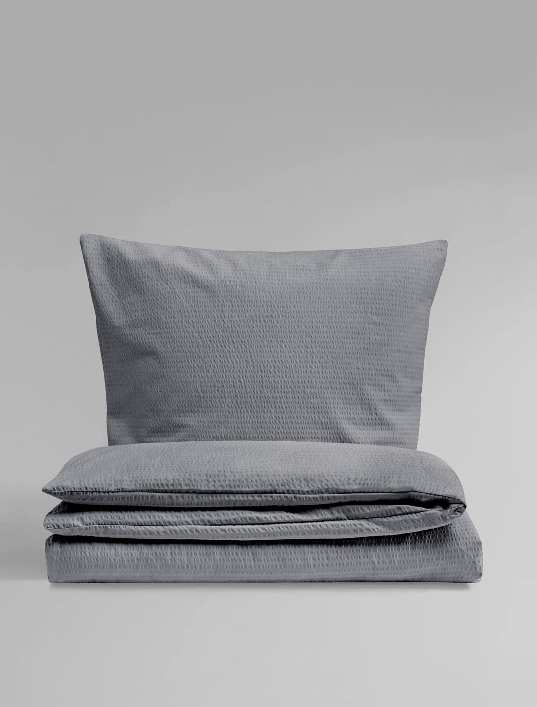 BIERBAUM Bettwäsche Chic Uni | Grau