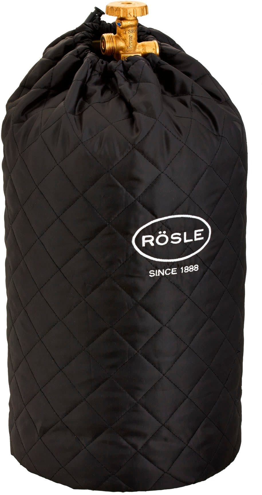 RÖSLE Gasflaschen-Schutzhülle | Schwarz