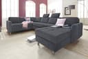 sit&more Wohnlandschaft Pablo U-Form | Grau 2