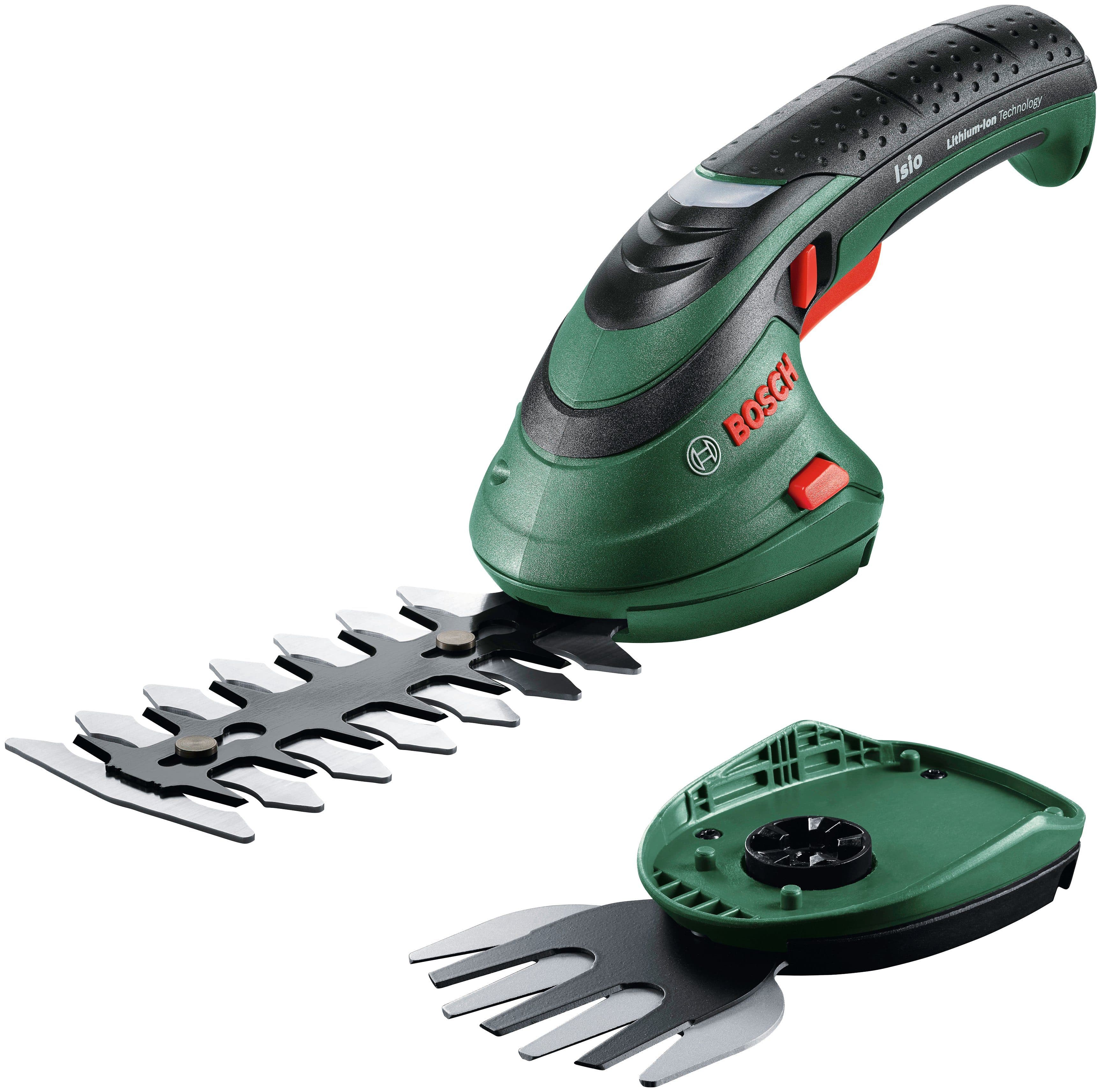 Bosch Home & Garden Akku-Gras- und Strauchscherenset Isio | Grün