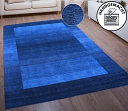 THEKO Gabbeh Super Wollteppich | Blau