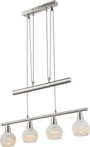 GLOBO LIGHTING LED-Hängeleuchte ELLIOTT | Silber 3