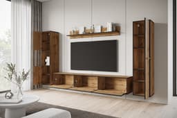 Home affaire Wohnwand BOGOTA XL | Holztöne