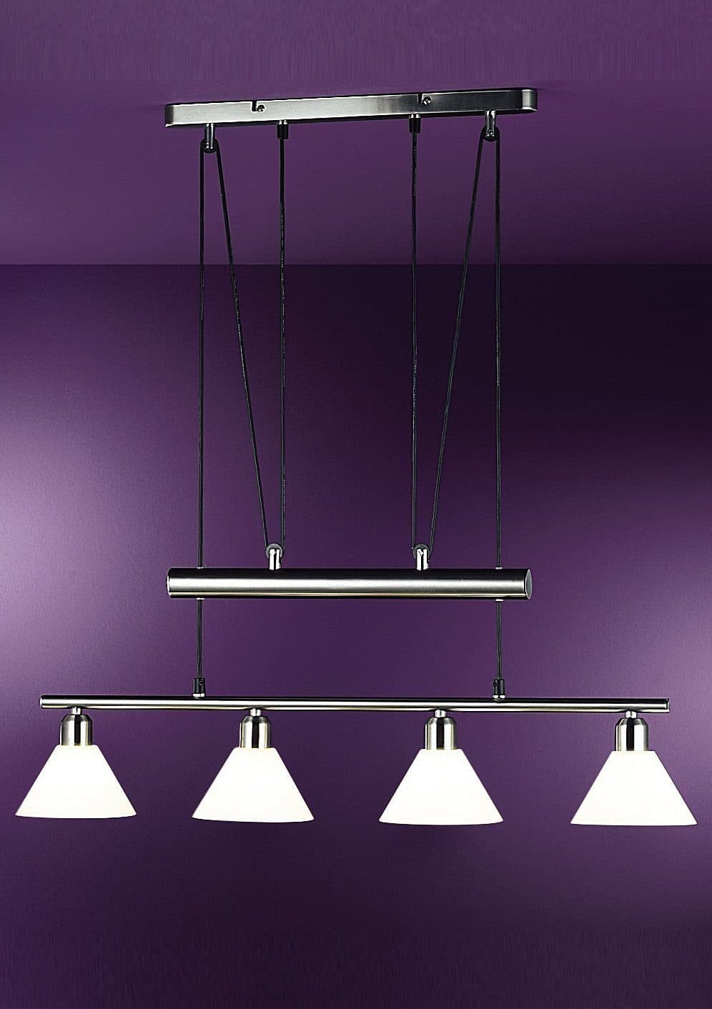 TRIO Leuchten Pendelleuchte Stamina | Silber