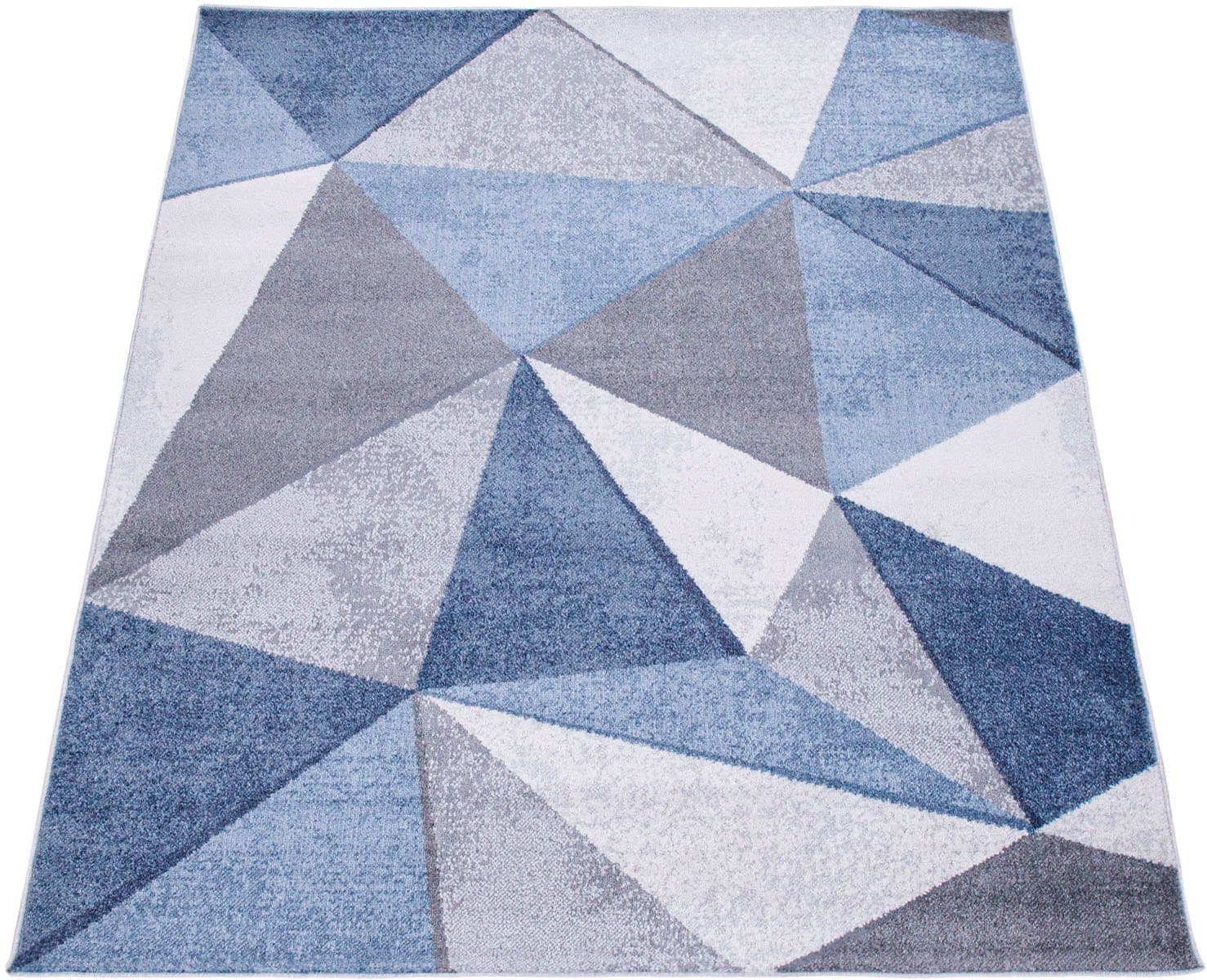 Paco Home Teppich Bari 874 | Blau
