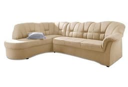 DOMO collection Ecksofa Papenburg | Beige