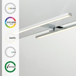 Loevschall Lagan NextGen Spiegelleuchte | Silber
