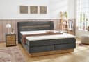 Jockenhöfer Gruppe Boxspringbett Nika 180x200cm | Grau 2