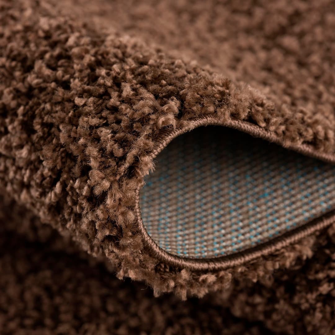 Sanat Hochflor-Teppich LOCA | Braun