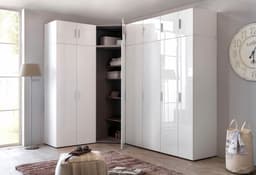 Wimex Drehtürenschrank Malta | Weiß