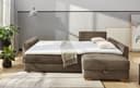 Jockenhöfer Gruppe Ecksofa Sunset L-Form | Braun 3