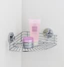 Wenko Duschablage Bari, 1 Etage | Silber 2