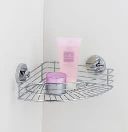 Wenko Duschablage Bari, 1 Etage | Silber