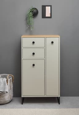 BASIC by Balculina Midischrank Linea | Beige