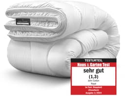 John Cotton Microfaserbettdecke Royal | Weiß
