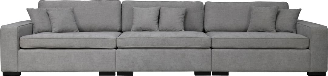 Home affaire 3-Sitzer Skara XXL Lounge-Sofa | Grau