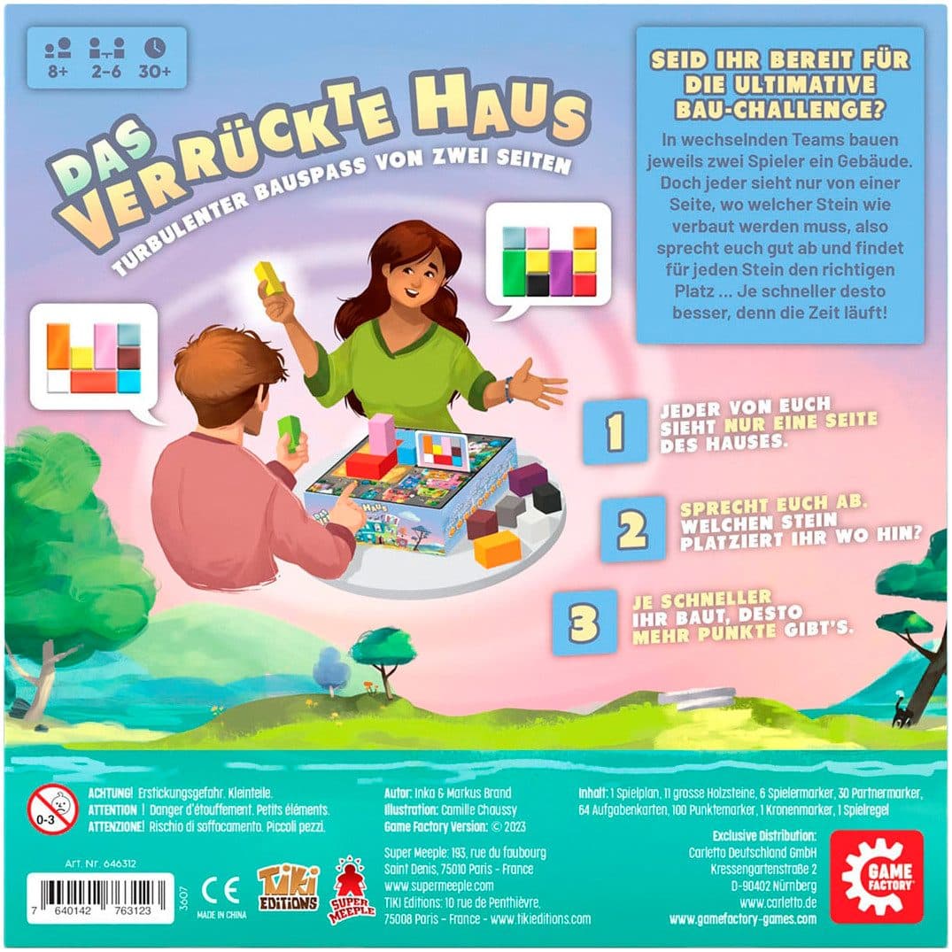 Das verrückte Haus | Mehrfarbig