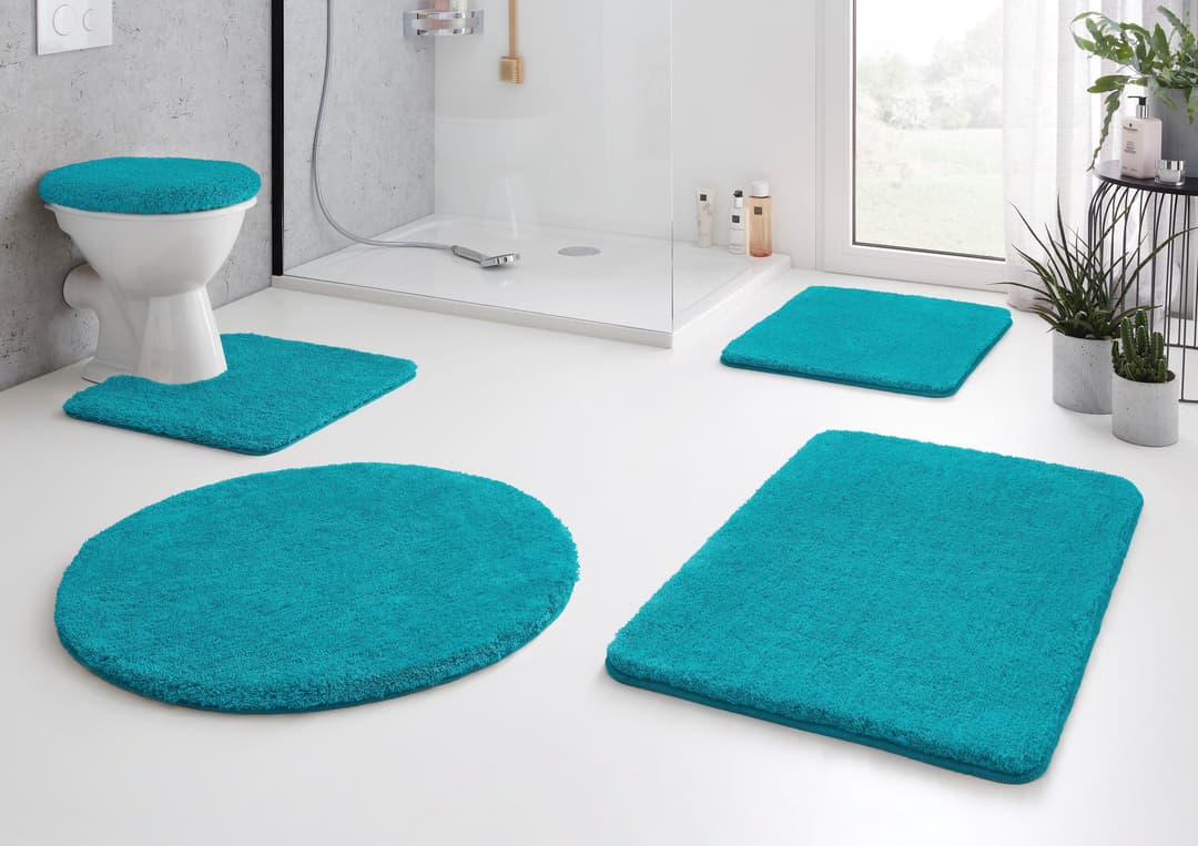 Kleine Wolke Badematte RELAX | Türkis