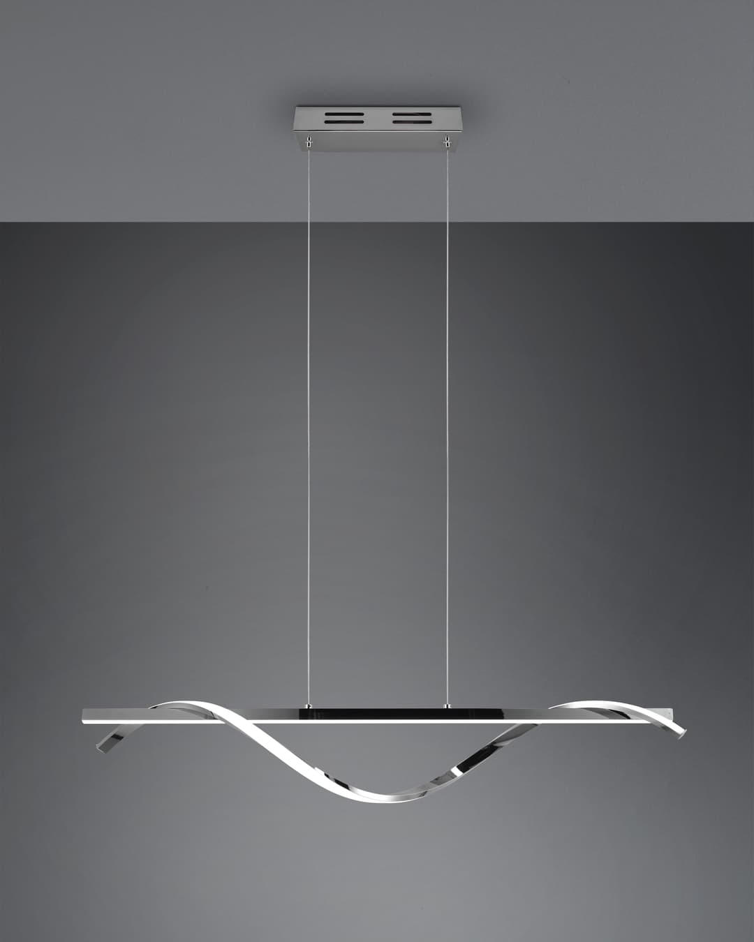 Reality Leuchten LED Pendelleuchte ISABEL | Silber