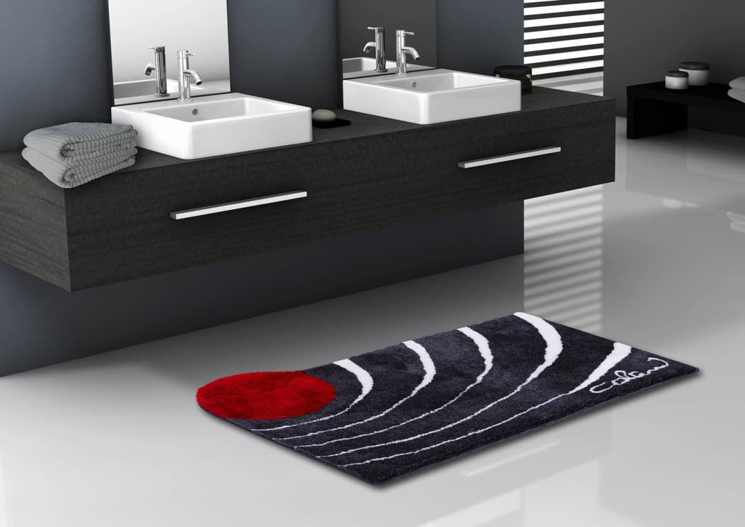 Colani Badematte Colani 2 | Schwarz