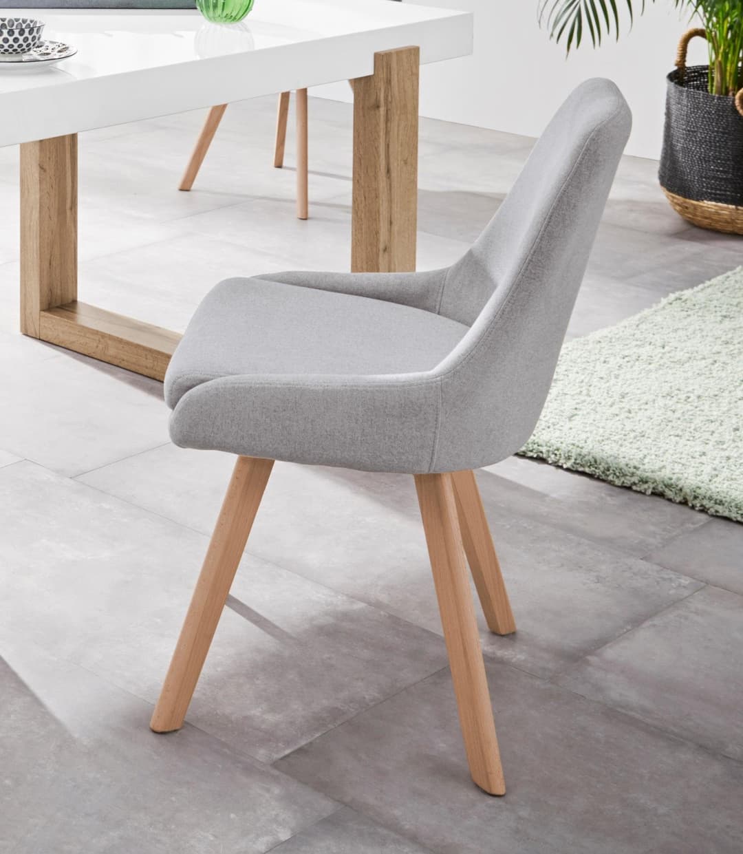 OTTO home Esszimmerstuhl Dilla | Grau