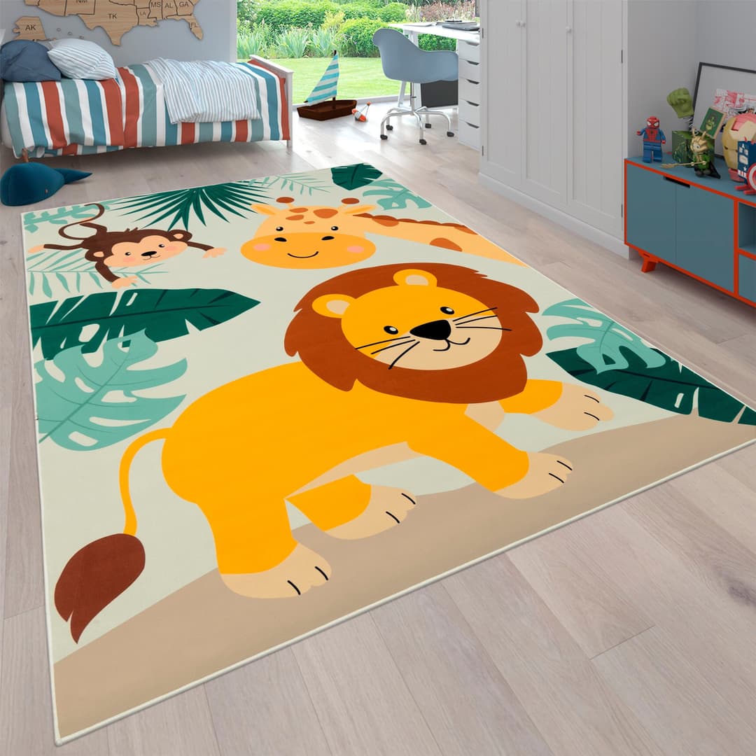 Paco Home Kinderteppich Bino 582 | Beige