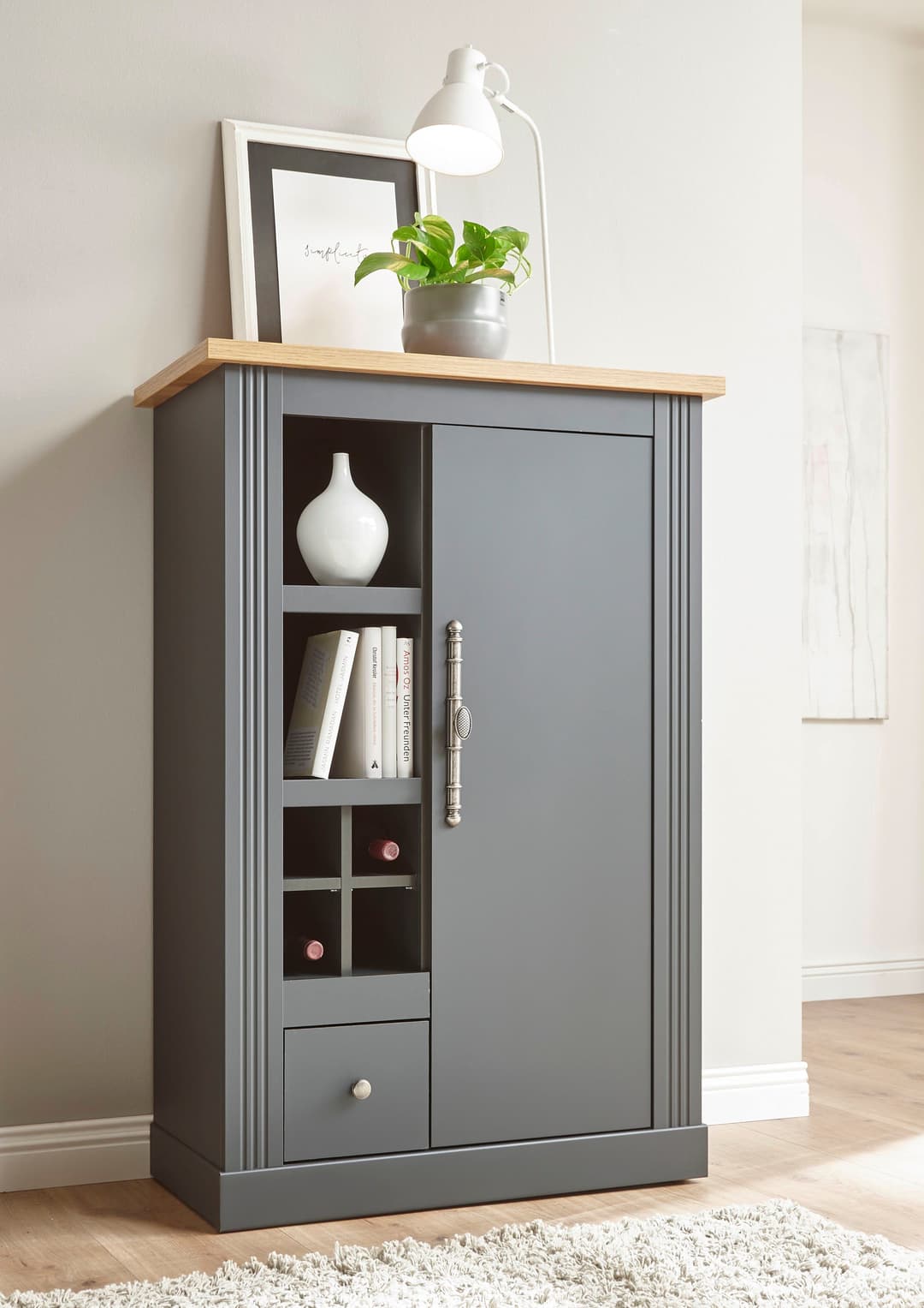 OTTO home Kommode Westminster | Grau