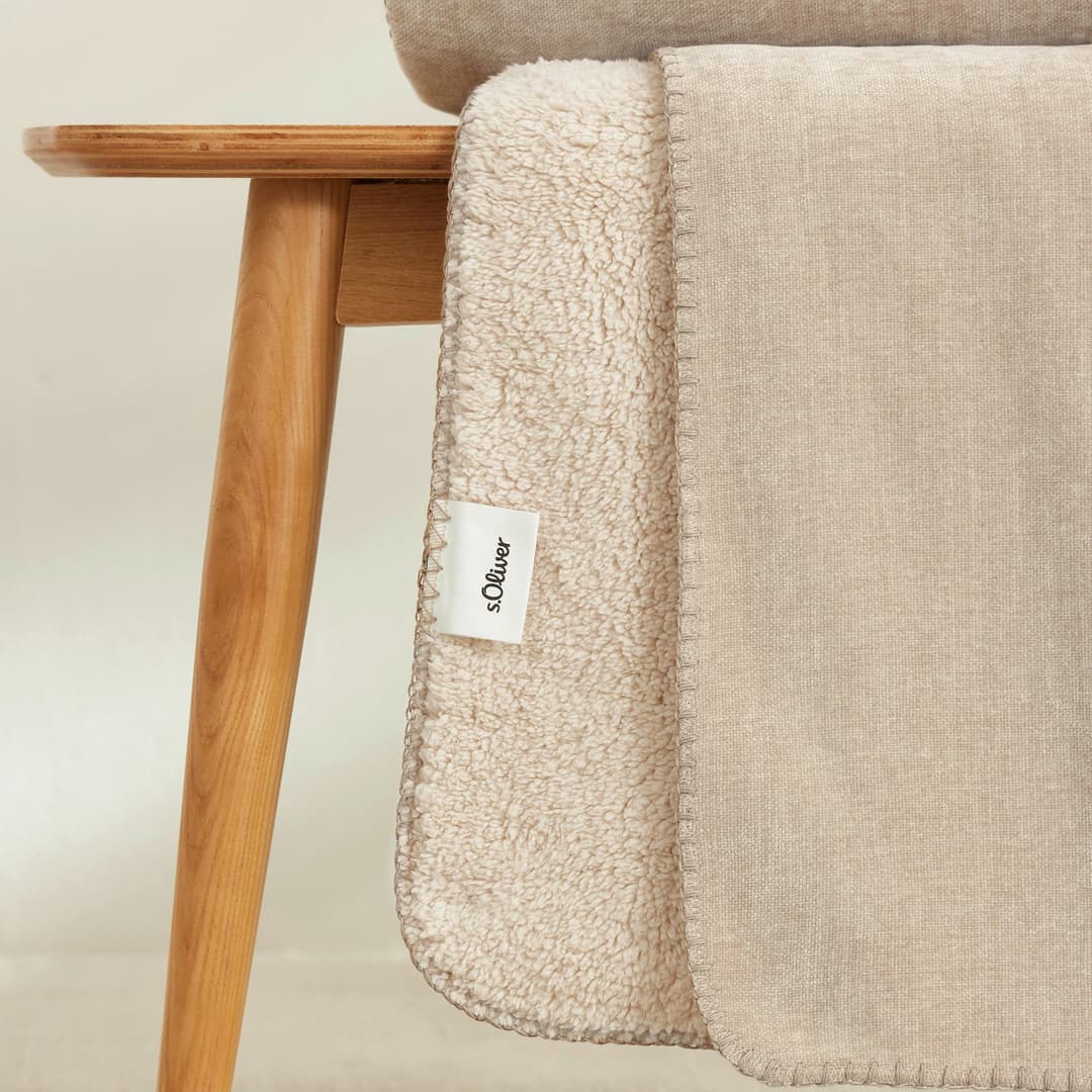 s.Oliver Lounge Decke | Beige