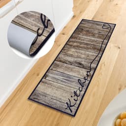 HANSE Home Küchenläufer Kitchen Herz | Braun
