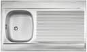 KOCHSTATION Spülenschrank KS-Elster Breite 100 cm | Weiß 3