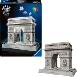 Ravensburger 3D-Puzzle Iconics: Triumphbogen Paris | Mehrfarbig