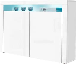 borchardt Möbel Highboard Santa Fe | Weiß