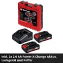 Einhell Akku-Schlagbohrschrauber TE-CD 18/48 Li-i | Rot 5