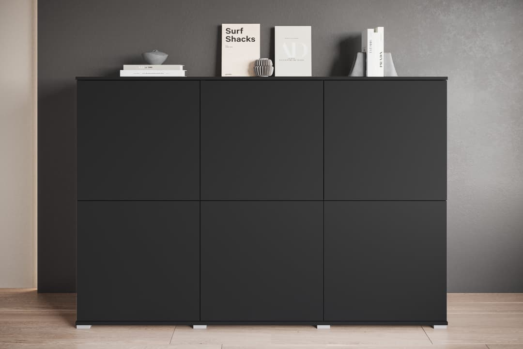 OTTO home Highboard Kenia | Schwarz