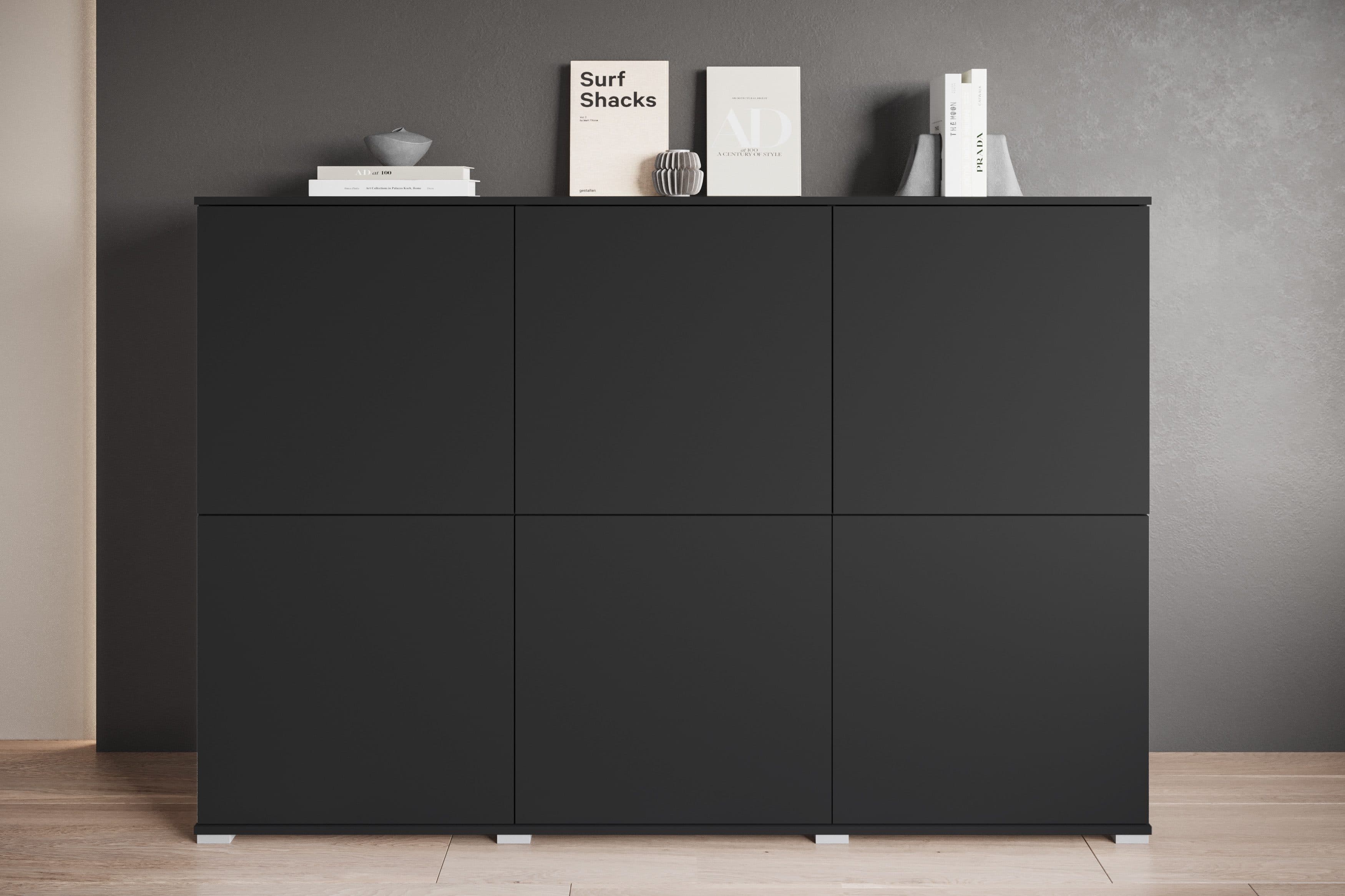 OTTO home Highboard Kenia | Schwarz