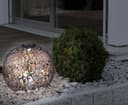 GLOBO LIGHTING LED Solarleuchte SOLAR | Silber 2