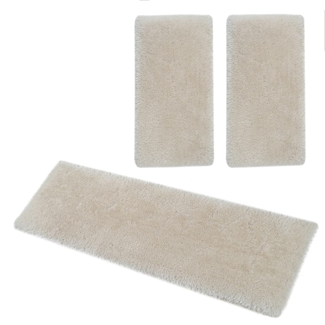 OTTO home Bettumrandung Micro exclusiv Teppich | Beige