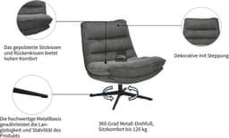 OTTO home Sessel AVAA | Grau