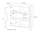 VOGL Möbelfabrik Highboard | Holztöne 3